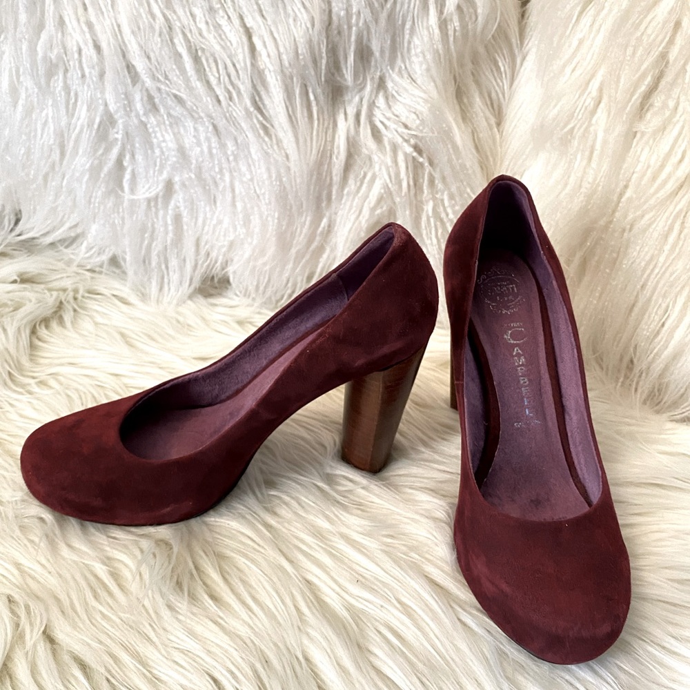 Jeffrey Campbell suede heels